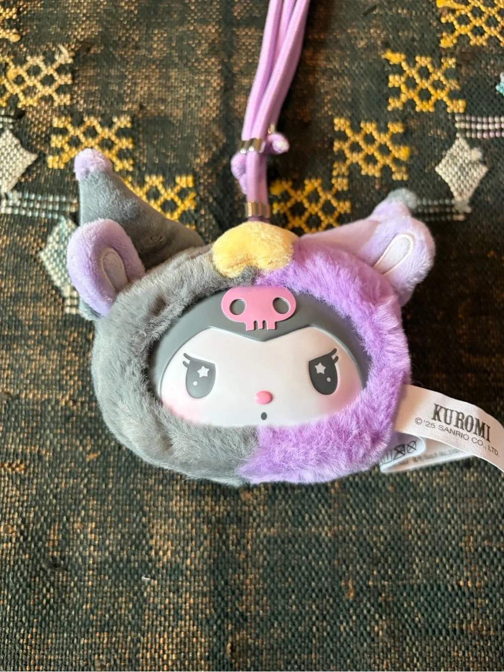 Kuromi Plush Pendant from 